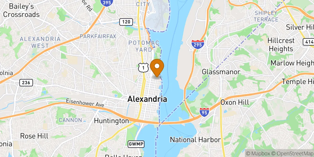  neighborhood map in Alexandria, VA