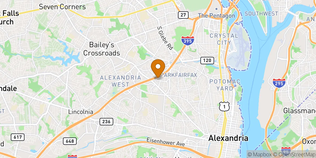  neighborhood map in Alexandria, VA